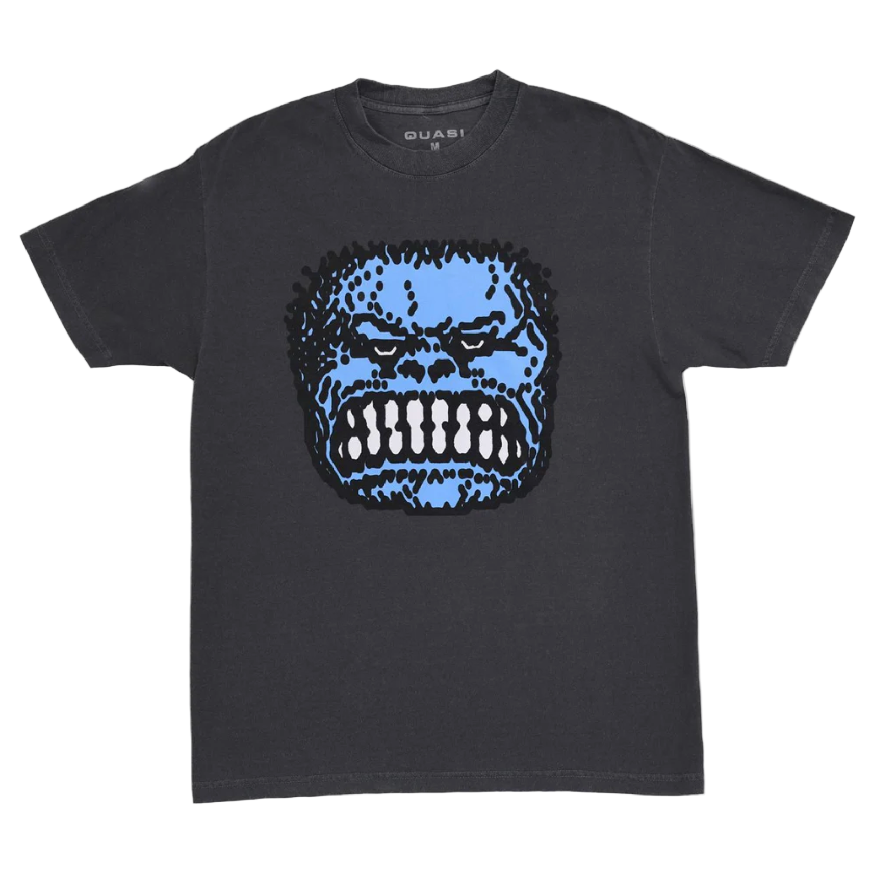 Quasi 'Meathead' Tee - Faded Black