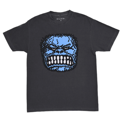 Quasi 'Meathead' Tee - Faded Black