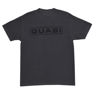 Quasi 'Meathead' Tee - Faded Black
