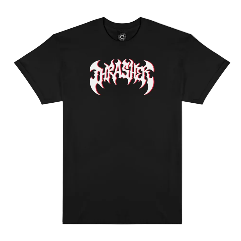 Thrasher Heavy Metal T-Shirt - Black
