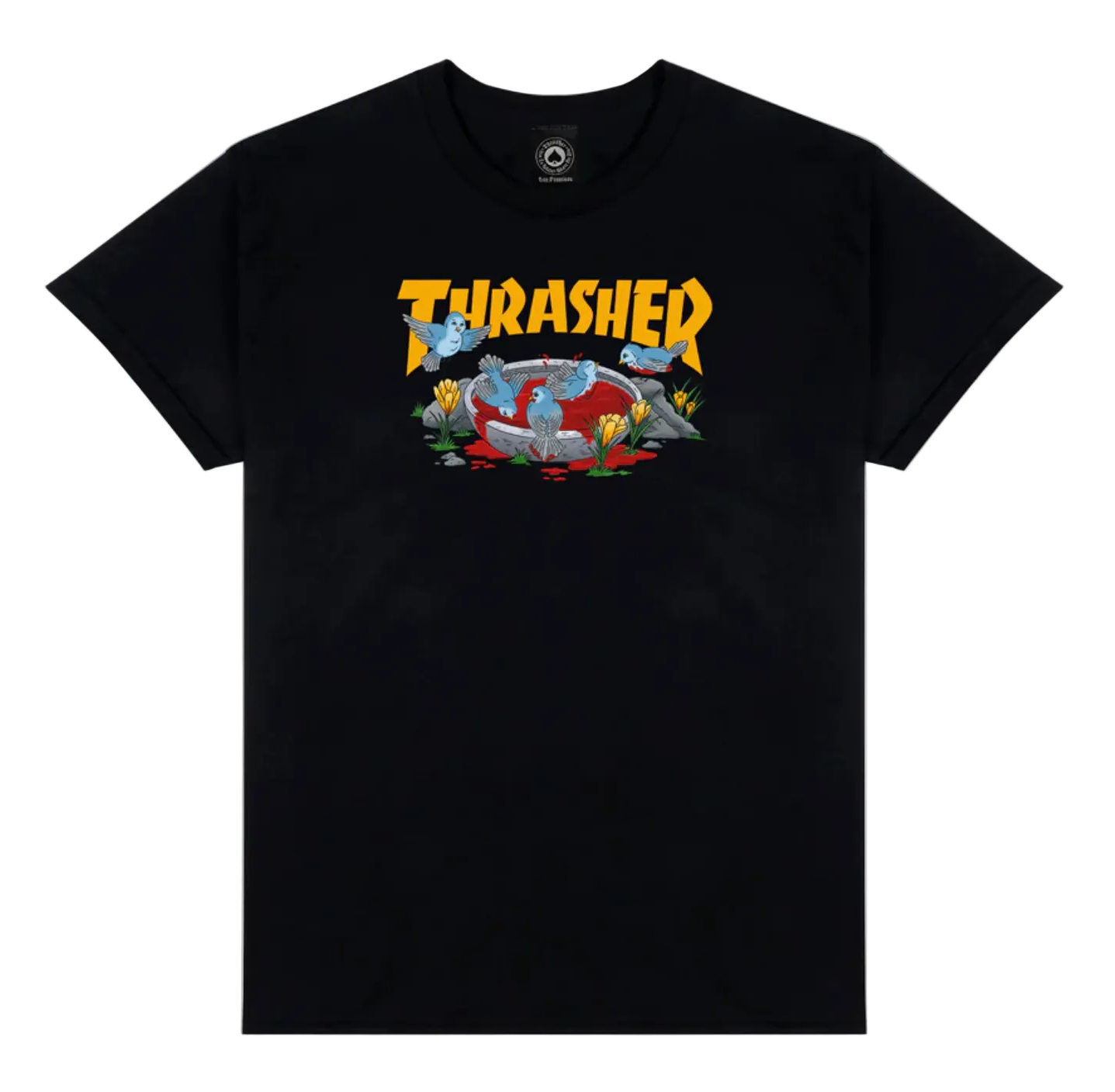 Thrasher Blood Bath T-Shirt - Black