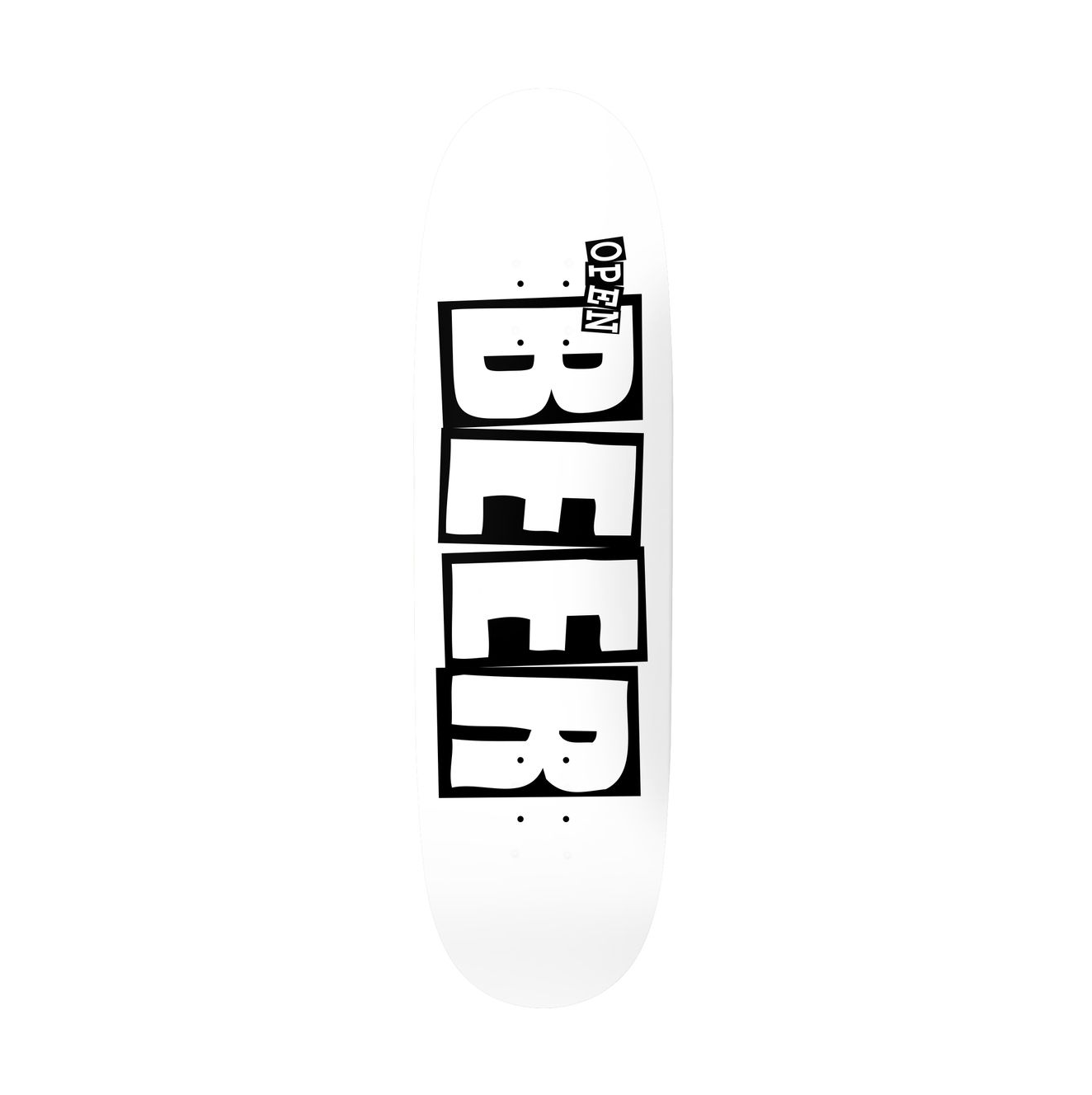 Baker Nuge Open Beer Logo Deck 9.25