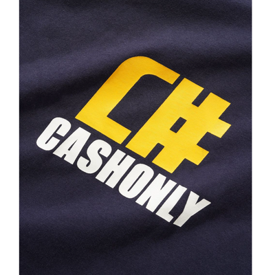 Cash Only 'Numeric' Tee - Navy