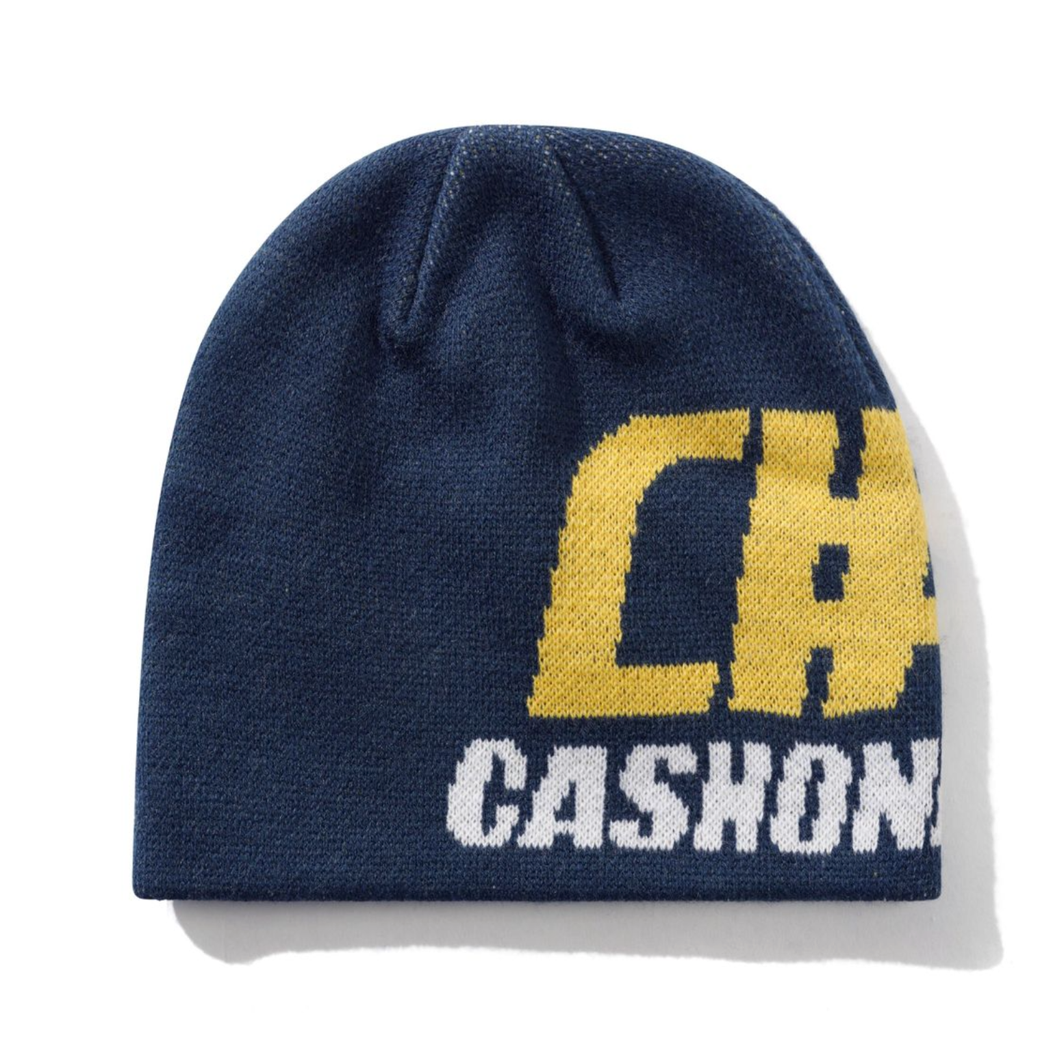 Cash Only 'Numeric' Skull Beanie - Navy