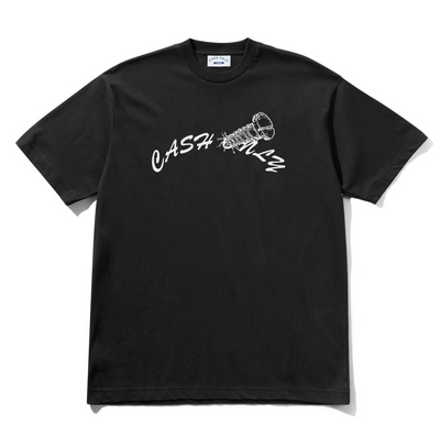 Cash Only 'Screw' Logo Tee - Black