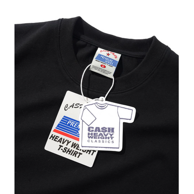 Cash Only Heavy-Weight Tee - Black