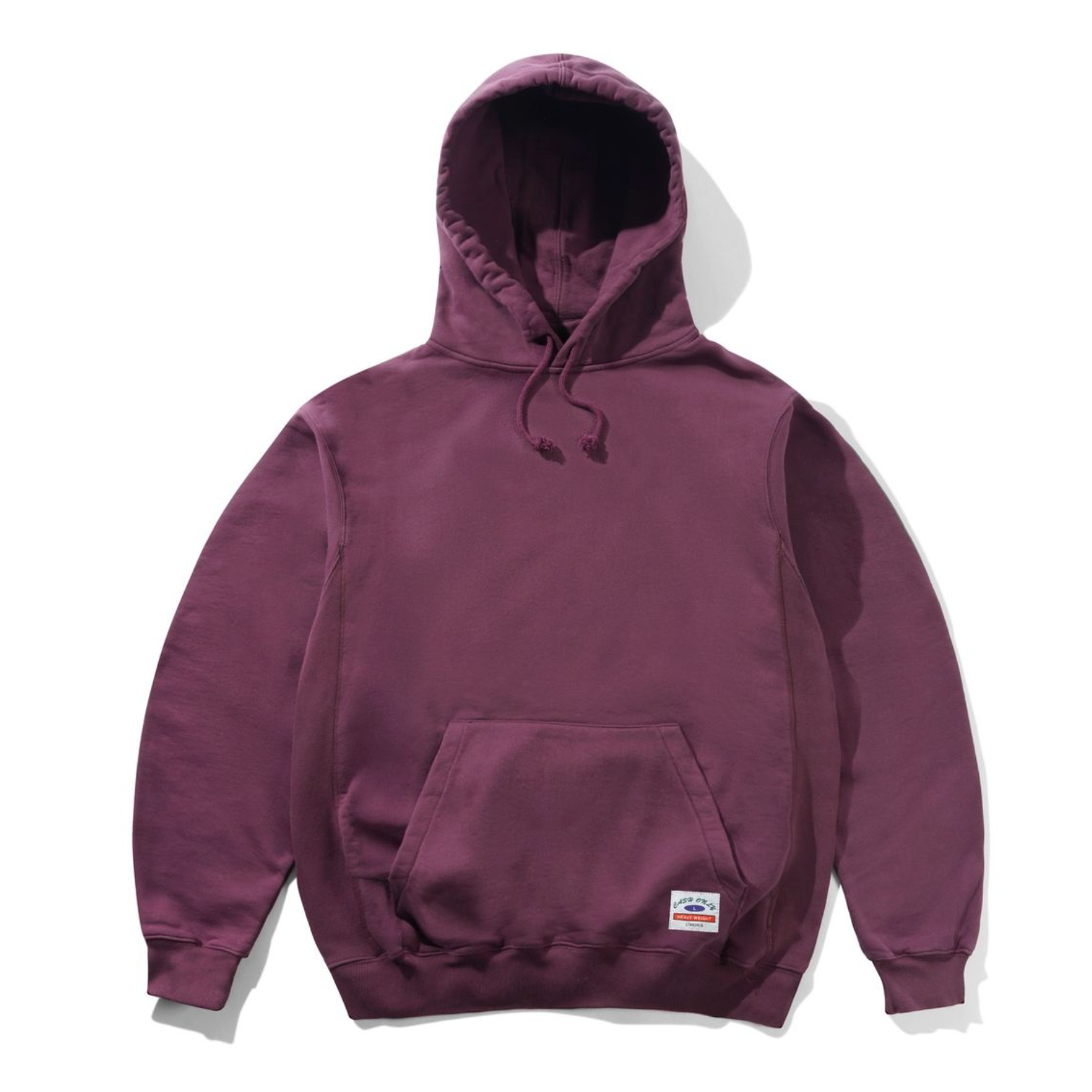 Cash Only Heavy-Weight Pullover Hood - Berry