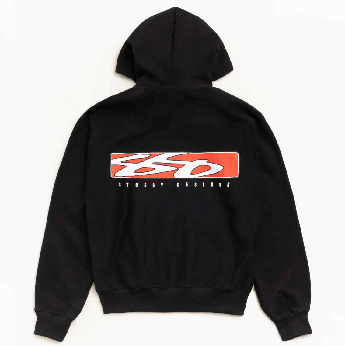 Stussy S Box Zip Hoodie - Black | 35th North
