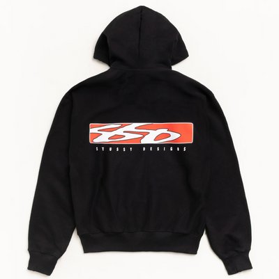Stussy S Box Zip Hoodie - Black