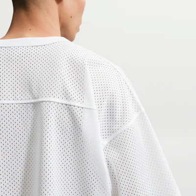 Nike SB Mesh Football Jersey Skate Top - White