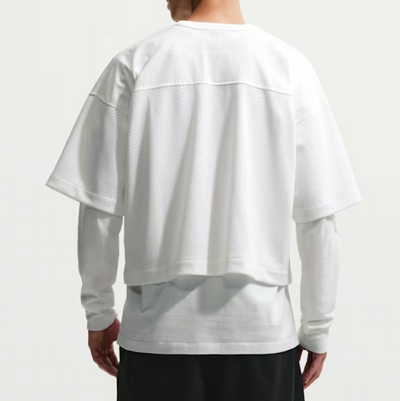 Nike SB Mesh Football Jersey Skate Top - White