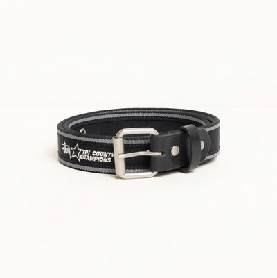 Stussy Tri County Webbing Belt - Black