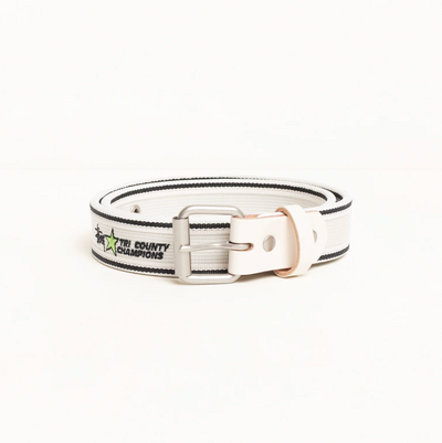 Stussy Tri County Webbing Belt - Bone
