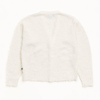Stussy Textured Cardigan - Off White