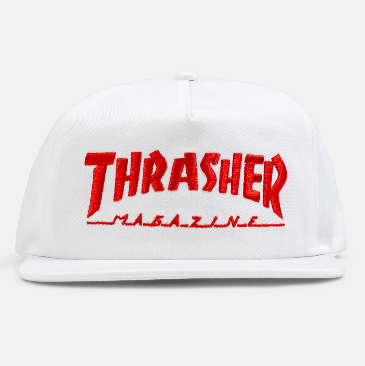 Thrasher Mag Logo Snapbaak - White
