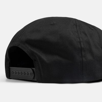 Thrasher Rope Snapback Hat - Black/Yellow