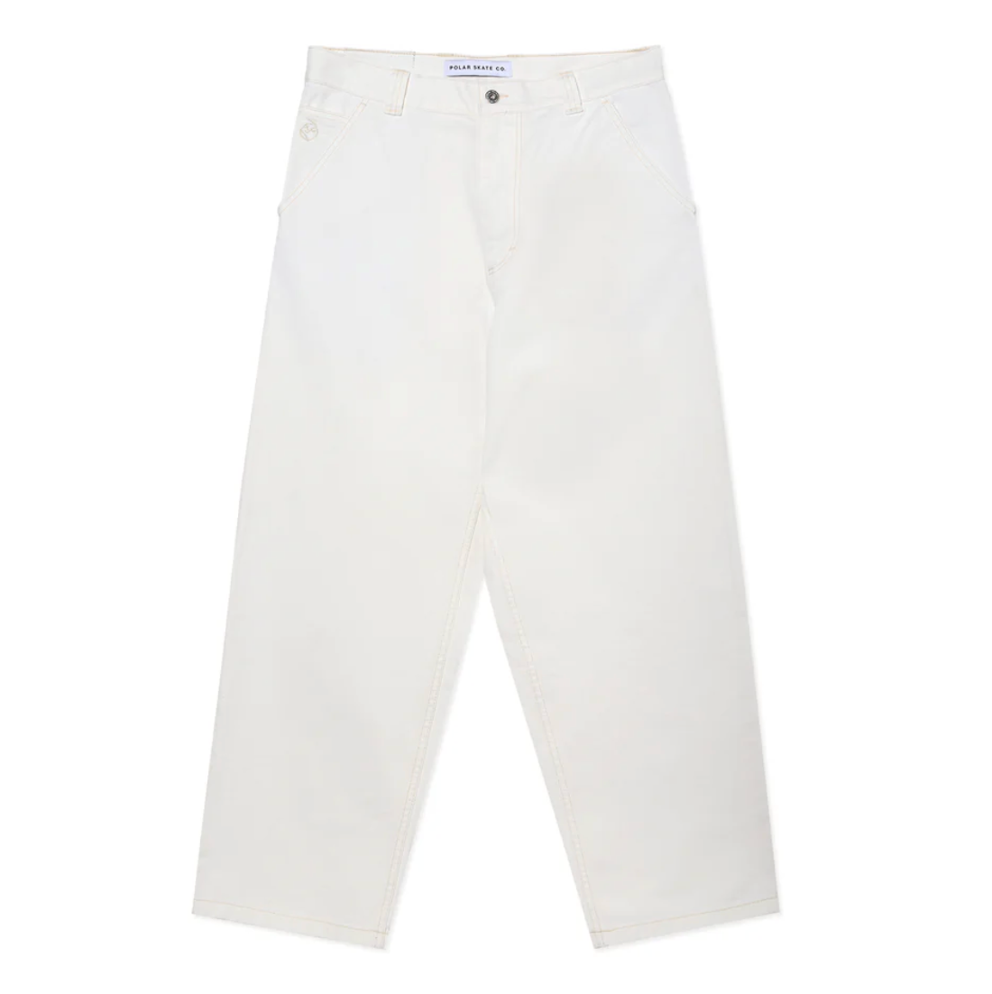 Polar Skate Co Big Boy Work Pants - Ecru