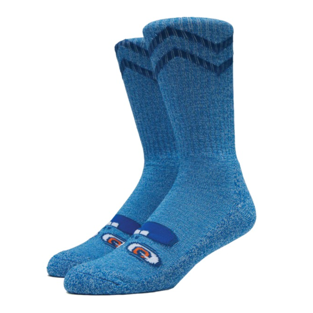 Toy Machine Skateboards Betard Blue Crew Socks