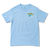 Krooked X 35th North Needle T-Shirt  - Powder Blue