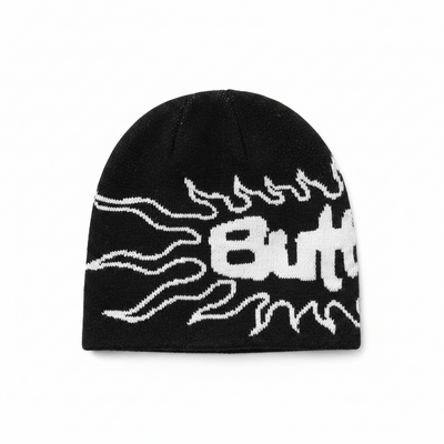 Butter Goods Solar Skully Beanie - Black