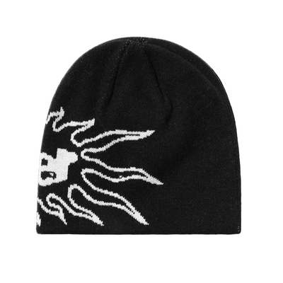 Butter Goods Solar Skully Beanie - Black