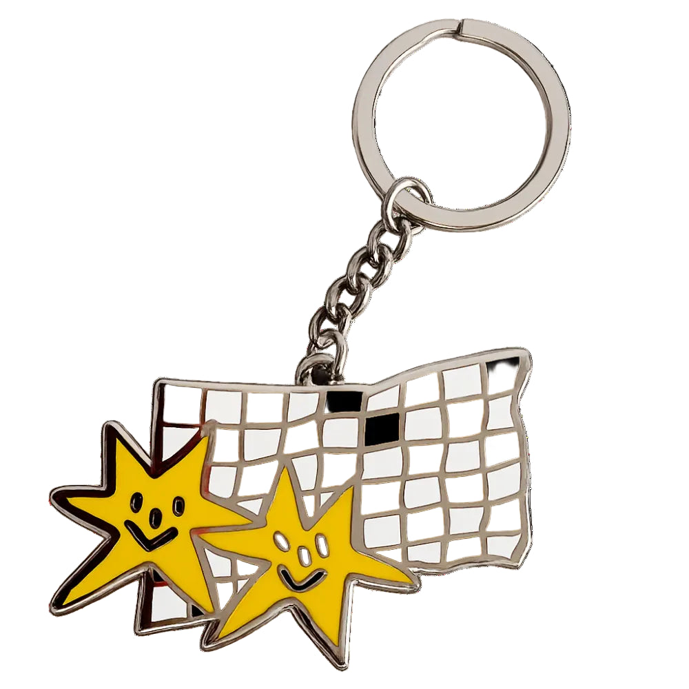 Frog Skateboards Stars Keychain