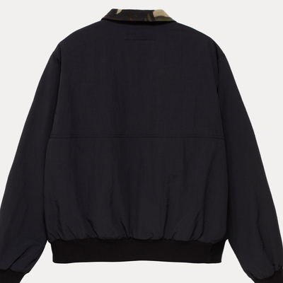 Stussy Polar Fleece Lined Jacket - Black