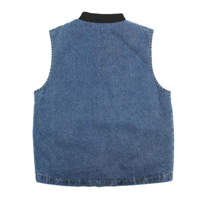 Theories Dakota Denim Vest - Blue Wash