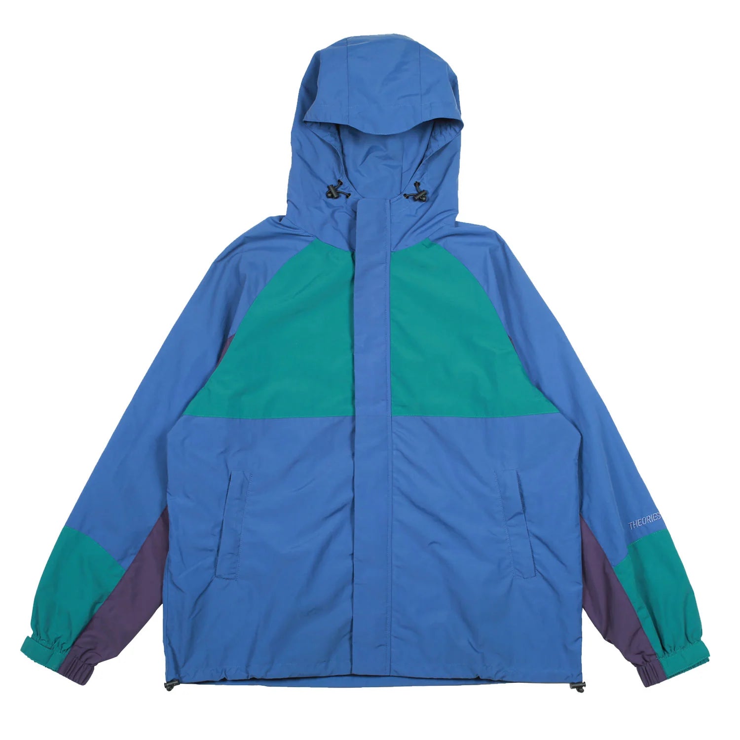 Theories Gale Shell Jacket - Blue and Green