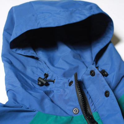 Theories Gale Shell Jacket - Blue and Green