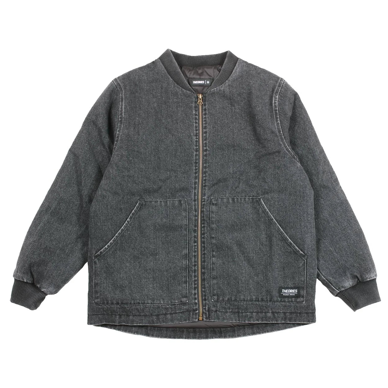 Theories Dakota Denim Jacket - Washed Black