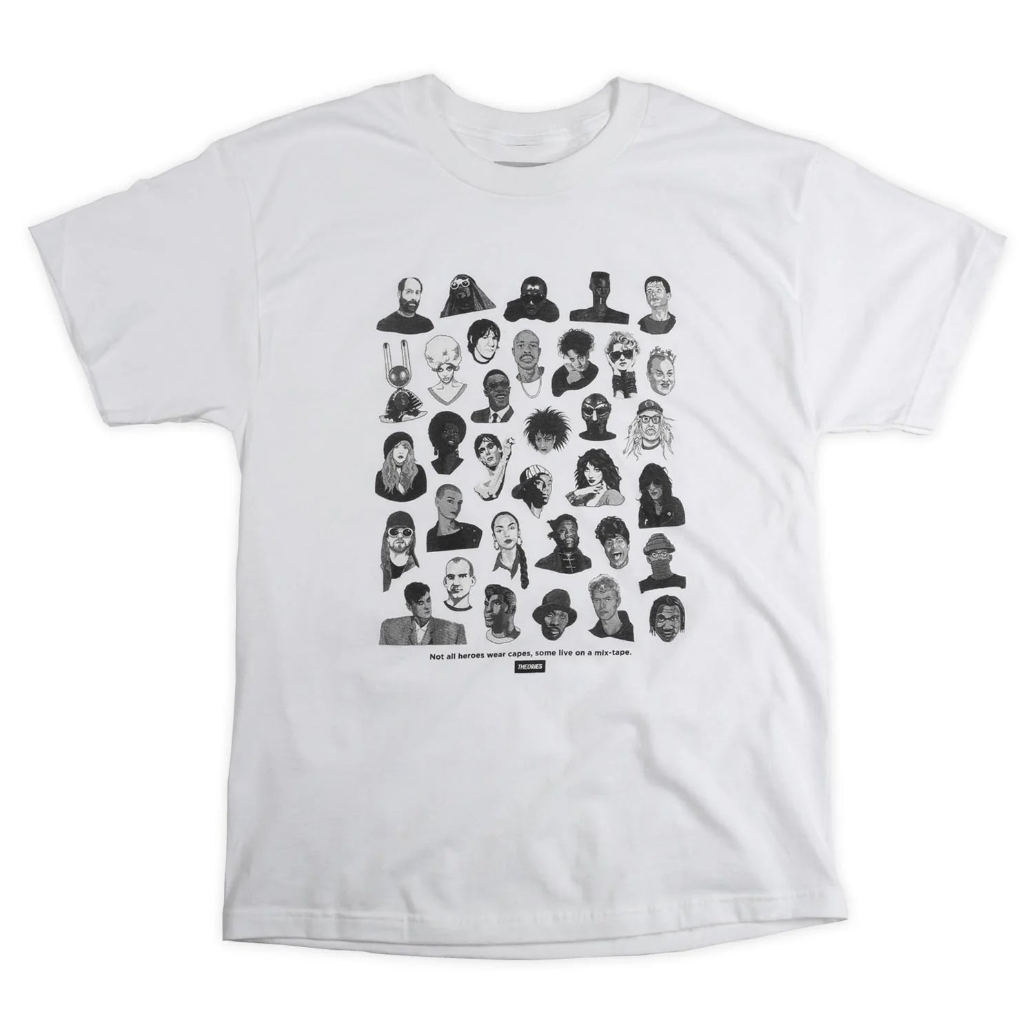 Theories 'Mixtape' Tee - White