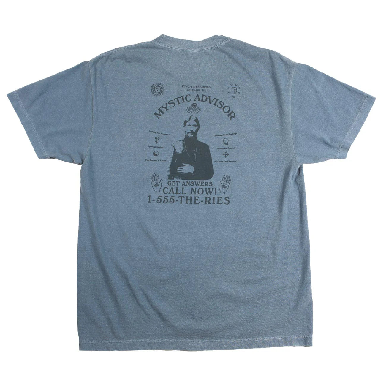 Theories 'Mystic Advisor' Tee - Garment Dyed Navy