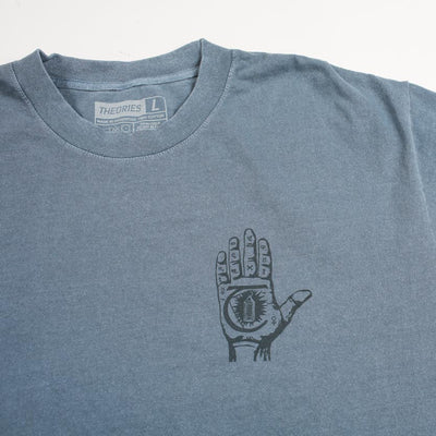 Theories 'Mystic Advisor' Tee - Garment Dyed Navy