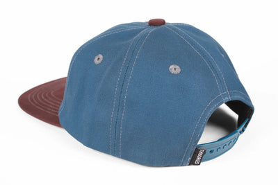 Theories Outer Space Snapback Hat - Blue & Mahogany