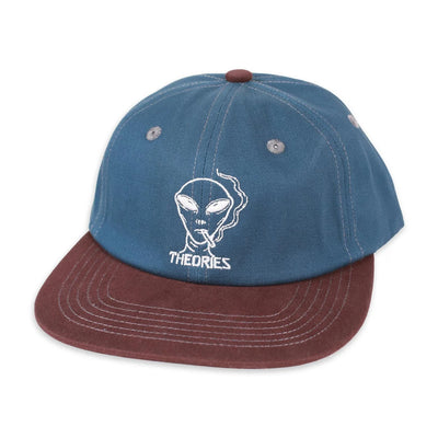 Theories Outer Space Snapback Hat - Blue & Mahogany