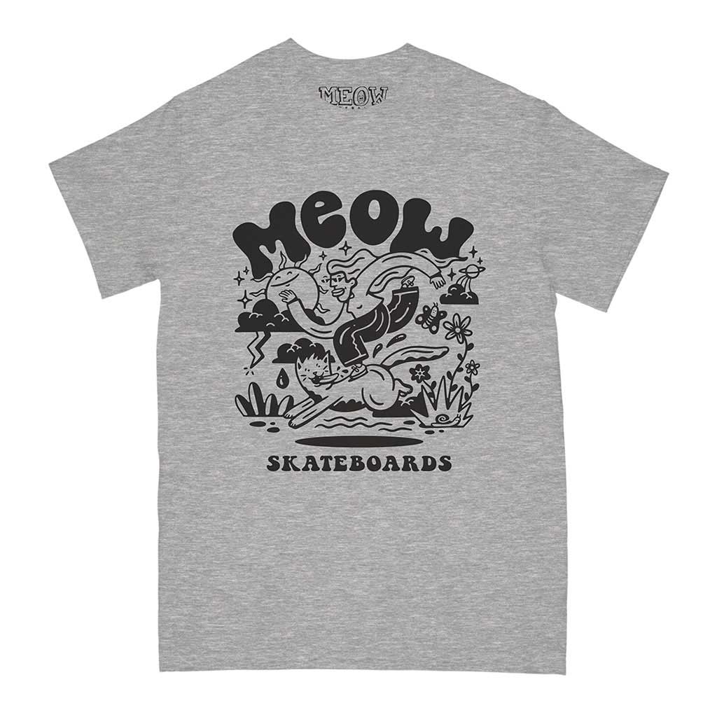 Meow Heddy T-Shirt - Grey