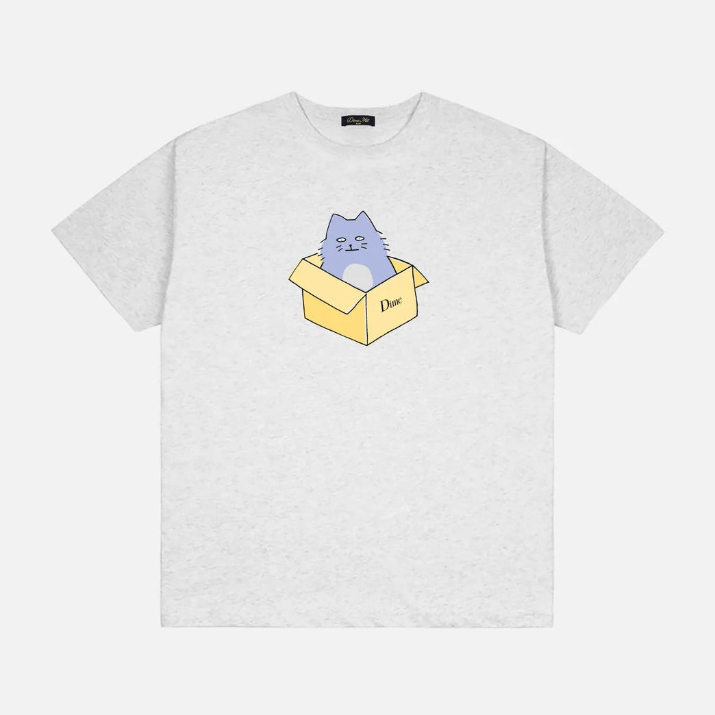 Dime 'Box Logo' Tee - Ash