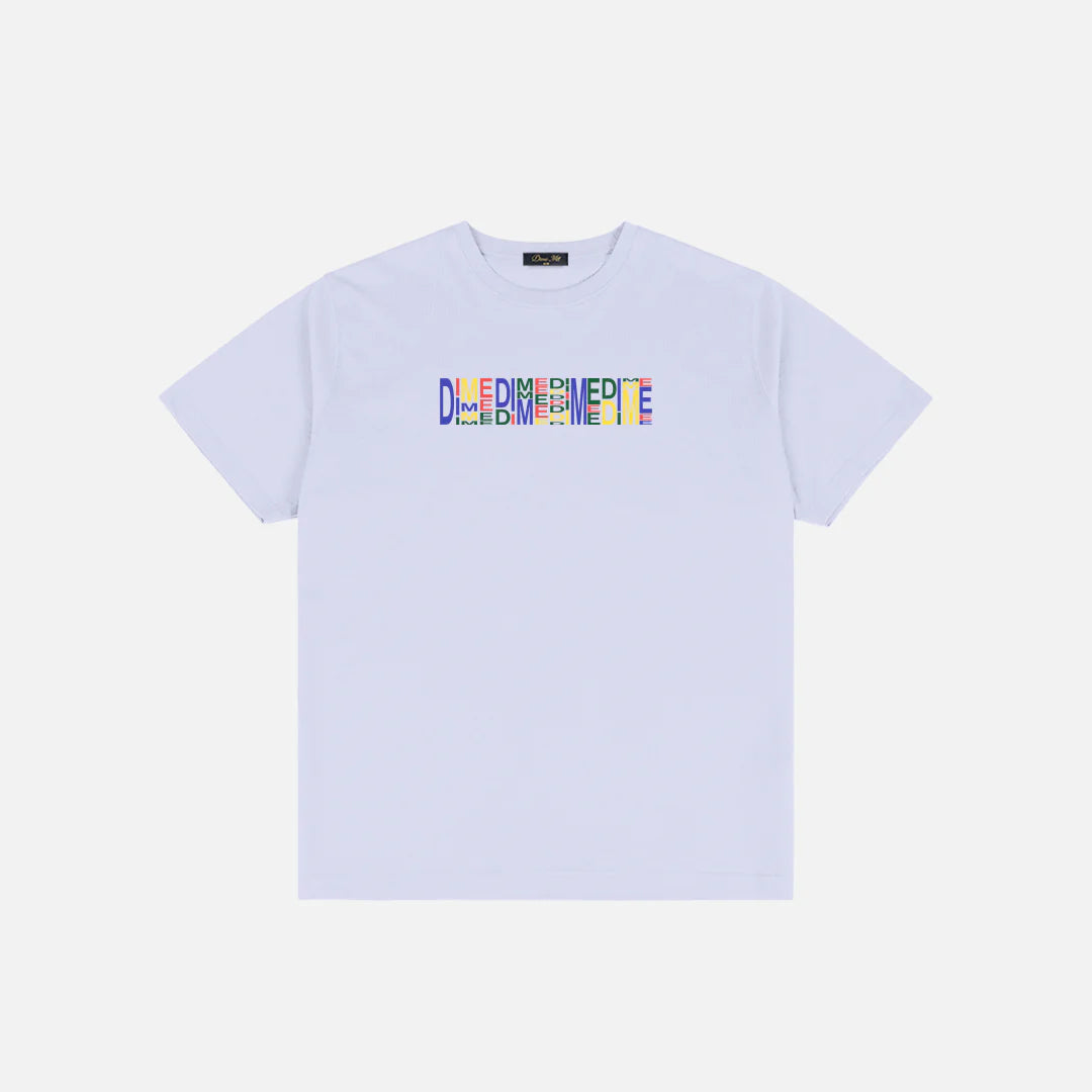 Dime Sequence T-Shirt - Gray Lavender