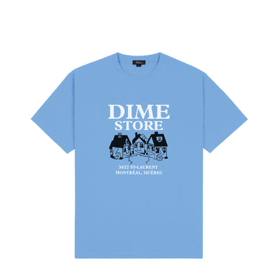 Dime Skateshop T-Shirt - True Blue