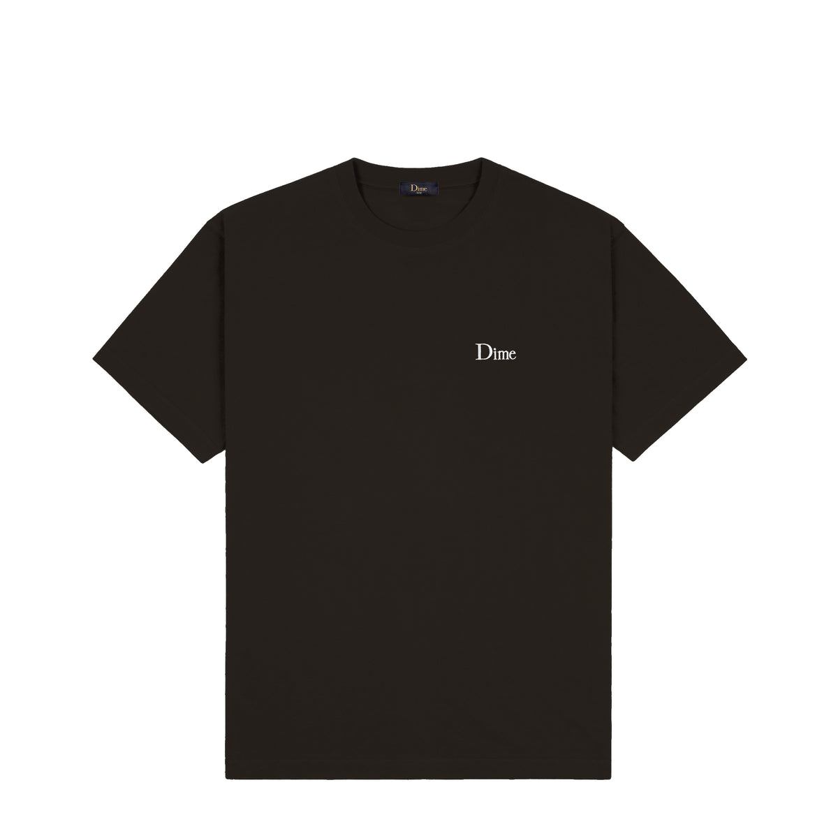 Dime Classic Small Logo T-Shirt - Vintage Black