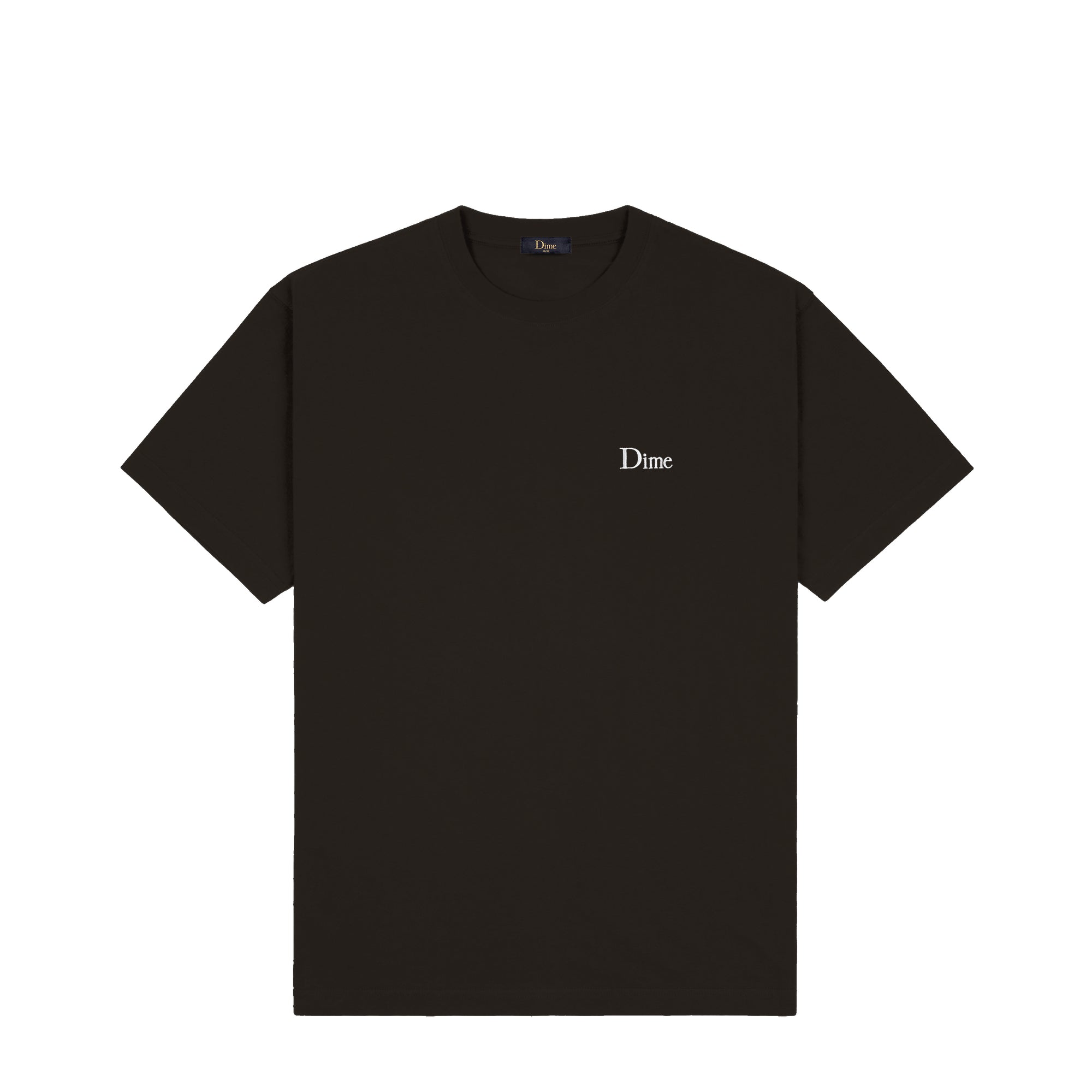 Dime Classic Small Logo T-Shirt - Vintage Black