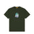 Dime Snow Globe T-Shirt - Forest Green