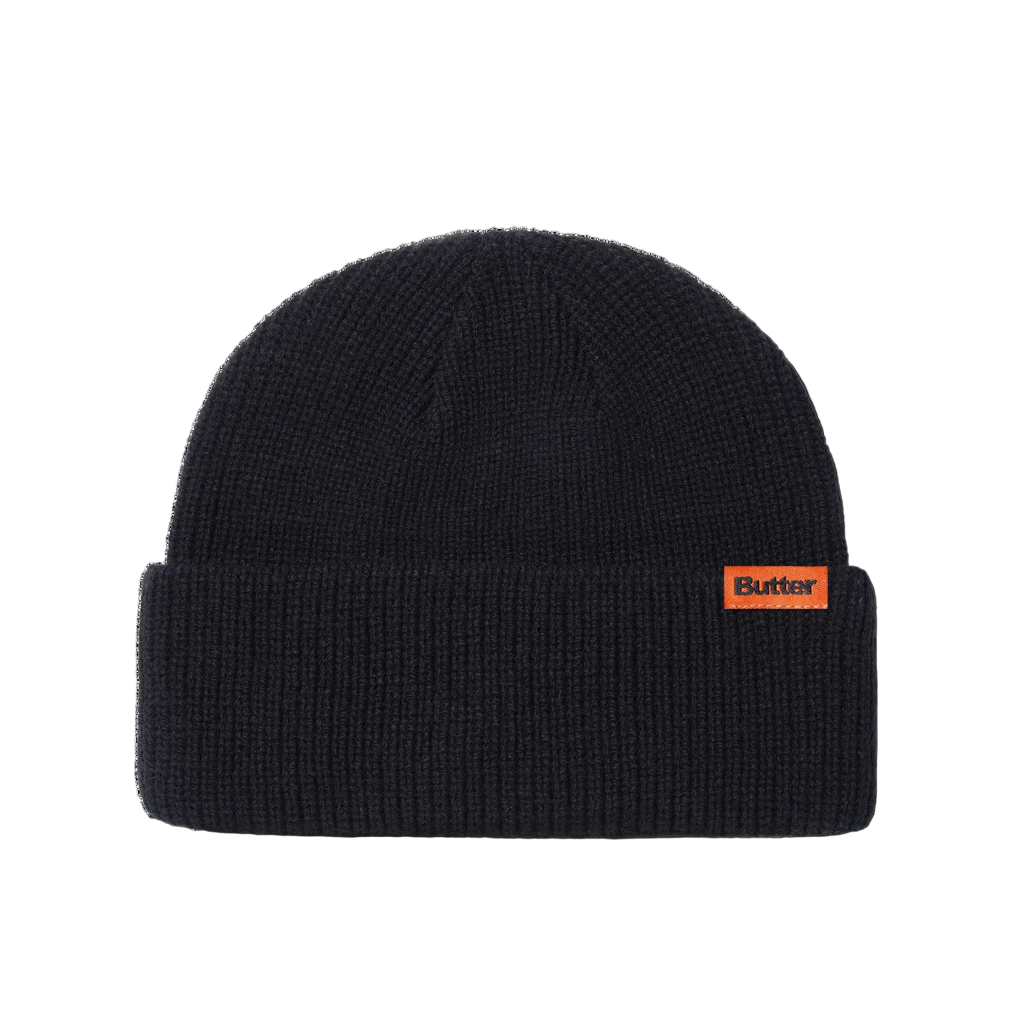 Butter Goods Tall Wharfie Beanie - Black