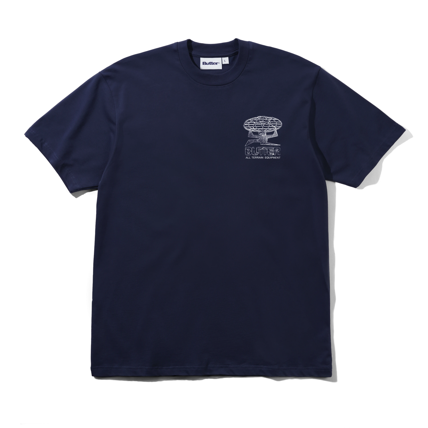 Butter Goods Terrain T-Shirt - Midnight
