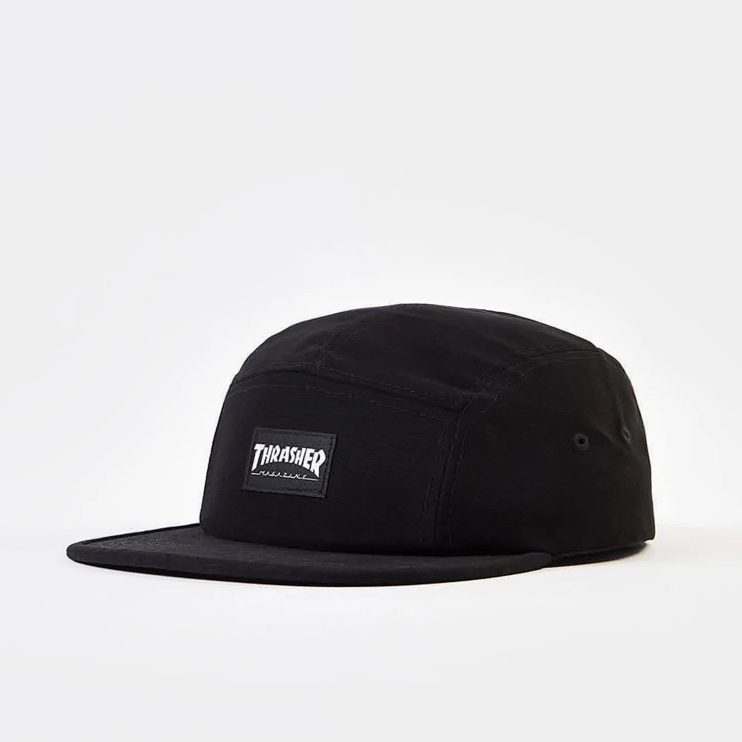Thrasher 5 Panel Hat - Black
