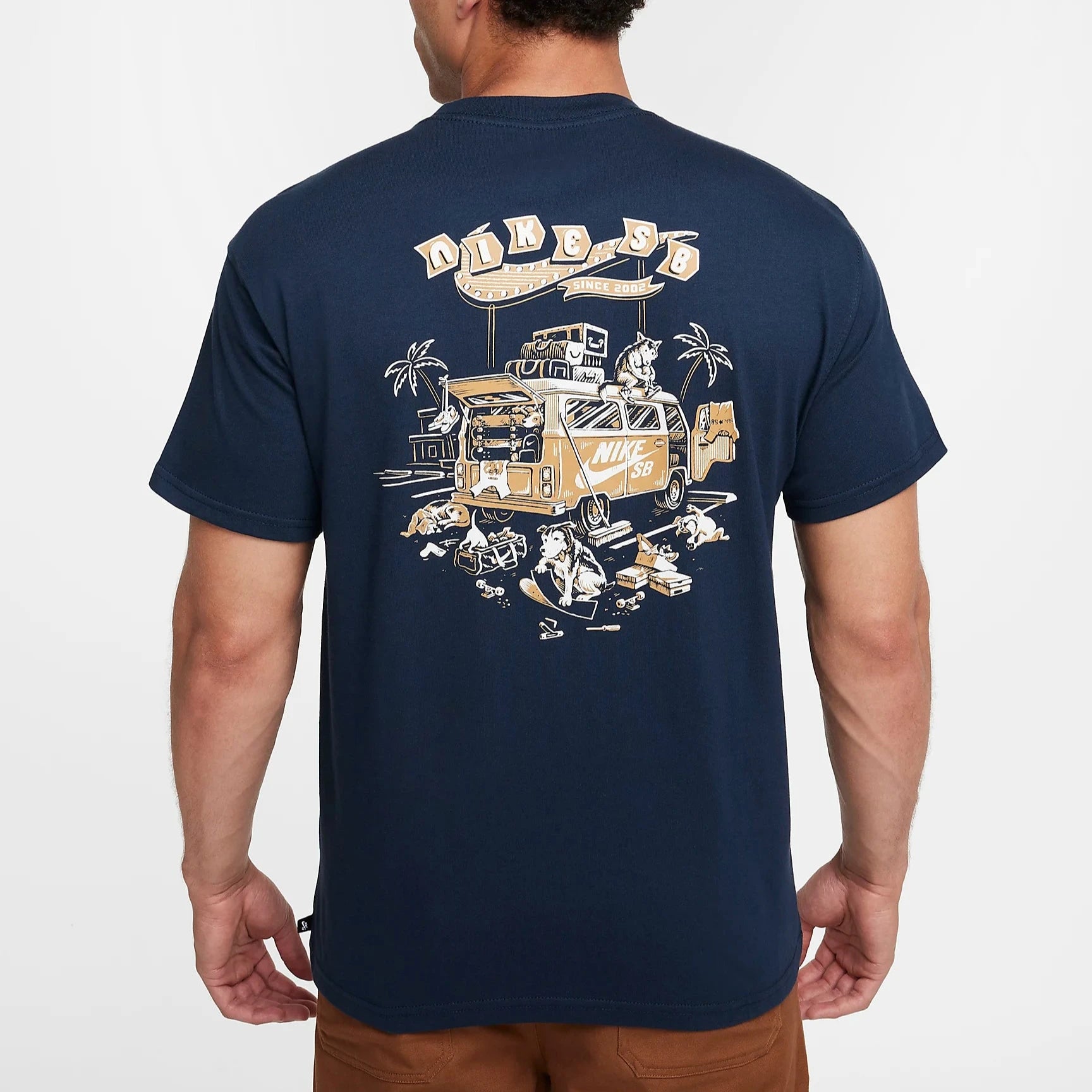 Nike SB Road Dogs T-Shirt - Navy