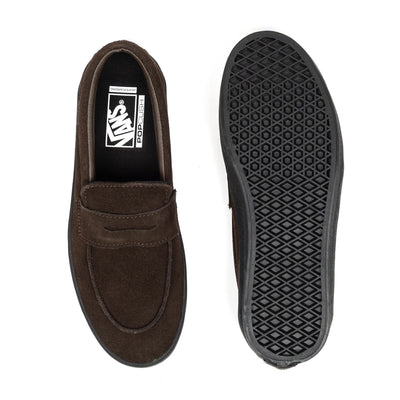 Vans Skate Loafer - Suede Brown / Black