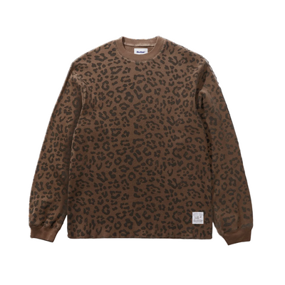 Butter Goods Waffle L/S Top - Leopard