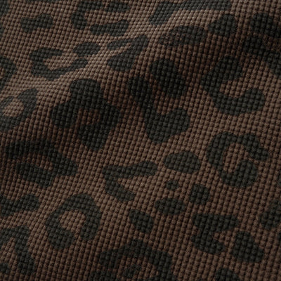 Butter Goods Waffle L/S Top - Leopard